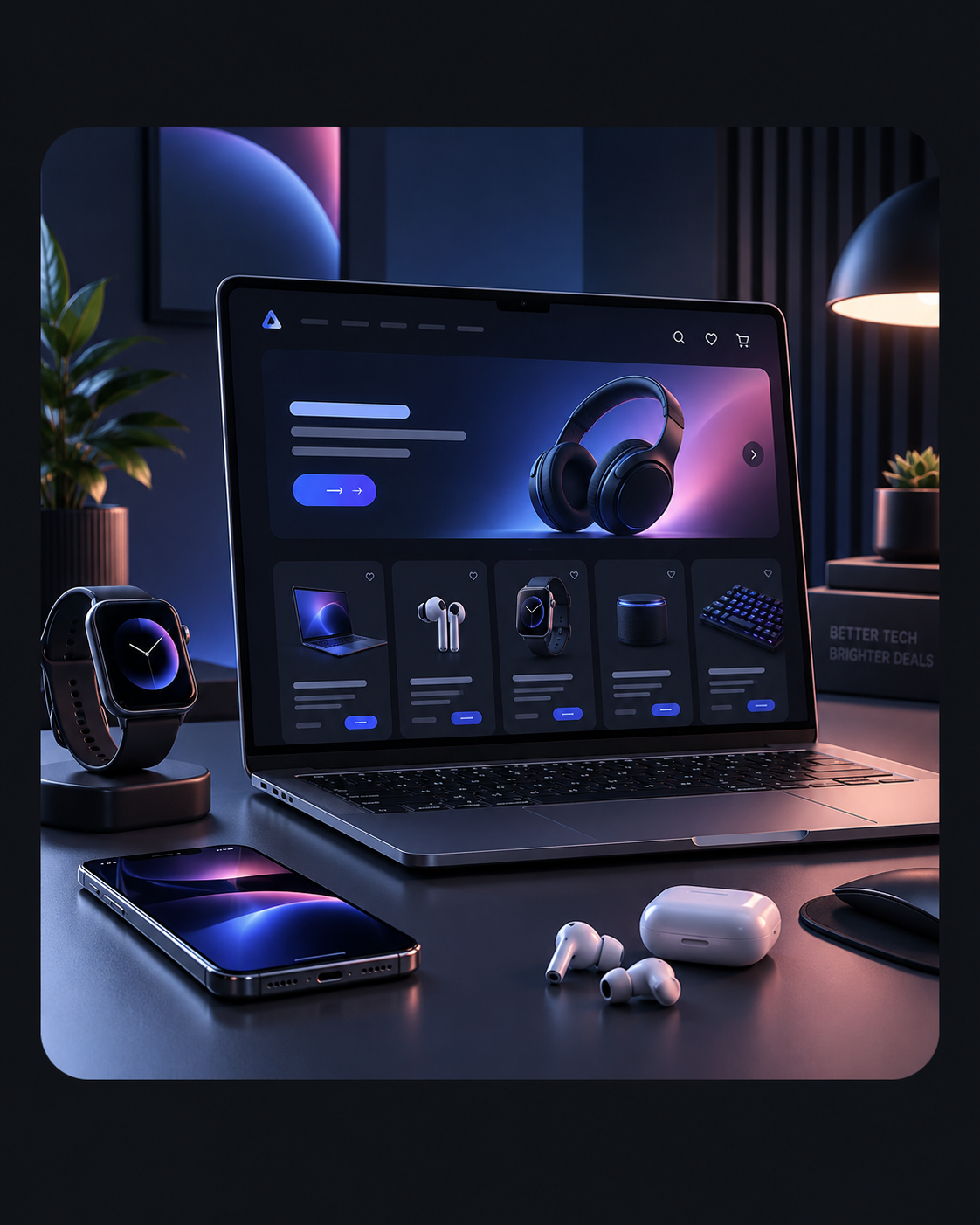 Tecnologia e acessórios selecionados pela TechDrop