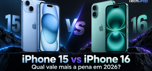 iPhone 15 vs iPhone 16 em 2026: qual vale mais a pena comprar?