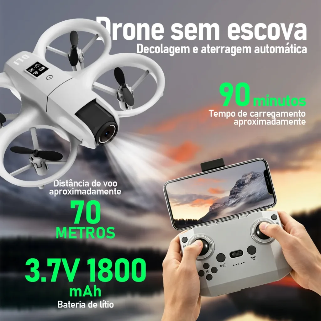 Drone Neo com câmera e Wi-Fi